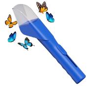 Spider Catcher Tool, Handheld Grabber Cockroaches, 10.83x1.97x1.97 inches Bees, and, Long-Reach Soft Bristle Catchers for Garden, Kitchen, Bedroom, Greenhouse, RV, Travel, Camping
