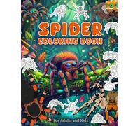 Spider Coloring Book: Spin a Web of Stories| Color & Create with Friendly Spiders