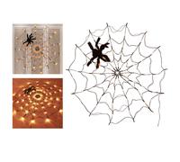 Spider Fairy Light Halloween Tree Portico Lampada A Sospensione Arredamento