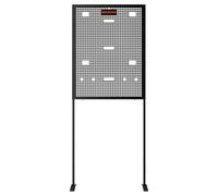 Spider Farmer Growzelt Ausrüstungsboard, Robustes Equipment und Kabelmanagementsystem, Stahl Montagepanel Organizer für GGS-Controller-Kits, LED-Treiber & Clip-Fans