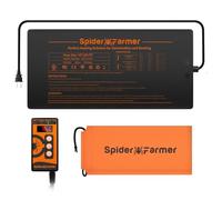 Spider Farmer Plant Heating Mat Set di Calore con Regolatore Termostatico per la Germinazione di Piante e Animali Domestici Cuscino di Riscaldamento per Interni serra Tappetino per Interni 25x52cm 20W