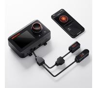 Spider Farmer Set di controller GGS, controller ambientale intelligente, sensore di temperatura, umidità e luce e adattatore, ideale per il sistema di gestione automatica del ciclo di crescita indoor