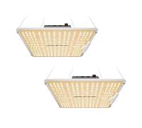 Spider Farmer SF1000 100W Kit 2 Pezzi Lampada per Piante da Interno, LED Migliorate Dimmerabili a Spettro Completo, Elevato PPFD, Penetrazione Luminosa Semenzali Verdure Fiori, Grow Box 60x60/90x90cm
