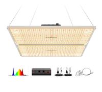 Spider Farmer SF4000 450W Lampada per Piante da Interno, LED Migliorate Dimmerabili a Spettro Completo, Elevato PPFD, Penetrazione Luminosa Semenzali Verdure Fiori, Tende Coltivazione 120x120cm