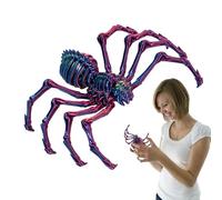 Spider Fidget stampato in 3D, Ragno articolato stampato in 3D | Figure di ragno finte articolate - Giocattoli da scrivania antistress Giocattoli agitati per adulti, per il compleanno di Halloween e Na