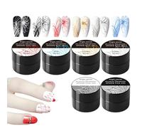 Spider gel per unghie - Dipinto in gel per, smalto versatile per unghiie arte gell, compatta dipinto per unghie per, per casa manicure domestica, mago