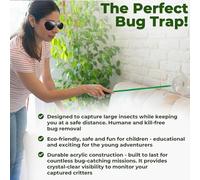 Spider Grabber Hand Tool Bug Strumento di cattura per gli scarafaggi Spider