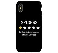 Spider Haters Arachnaphobe Funny Sarcastic Bug Exterminator Custodia per iPhone X/XS