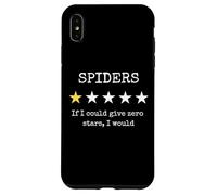 Spider Haters Arachnaphobe Funny Sarcastic Bug Exterminator Custodia per iPhone XS Max