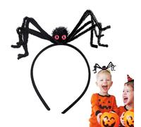 Spider Headband Halloween - copricapo di costume per donne | Accessorio per capelli cosplay per bambini | Prop di danza da festa di Halloweens | Fun Spacchi per capelli per adulti | Arredamento per le