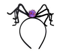 Spider Headband Halloween - copricapo di costume per donne | Accessorio per capelli cosplay per bambini | Prop di danza da festa di Halloweens | Fun Spacchi per capelli per adulti | Arredamento per le