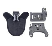 Spider Holster SpiderPro v2 - Kit di aggiornamento per cintura, 1 pad per fotocamera per convertire un sistema singolo Spider v2 in un sistema doppio v2 + 1 piastra per DSLR e 1 per mirrorless