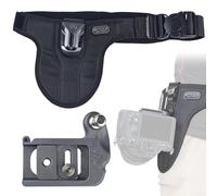 Spider Holster SpiderPro v2 - Sistema per fotocamera singola mirrorless, sistema di bloccaggio automatico professionale per il trasporto, estrazione veloce, per 1 fotocamera e attrezzatura pesante