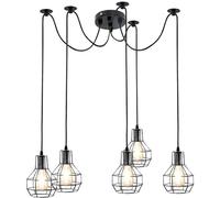 Spider Lampada a Sospensione Luce di Soffitto Apparecchio FAI DA TE Vintage [EEK: A+]