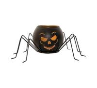 Spider Light - 7.87x3.15 Spider Candle Holder | Halloween Spiders Shape Candlestick | Indoor Tabletop Candle Stand | For Homeowners, Apartment, Dining Room, Bedroom, Study, Event Planner, Patio, Yard