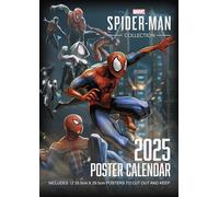 Spider-man 2025 calendario a3 29,7 x 42 cm pyramid