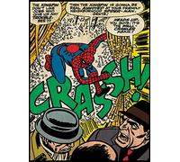Spider-Man 60 x 80 cm Stampa su Tela Crash