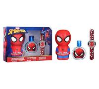 Spider-Man - Astuccio con EDT 50 ml, gel doccia e shampoo 2D 400 ml e bracciale
