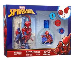 Spider-Man - Astuccio EDT 50 ml, flipper e francobolli