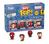 Funko Bitty Pop! Spider-Man - Parker Split - 4pkE una Mini Figura Misteriosa a Sorpresa - 0.9 Inch (2.2 Cm) - Marvel Comics - Fumetti Marvel da Collezione - Idea Regalo - Borse Party Stocking