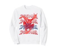 Spider-Man Brand New Day Red And Blue Logo Felpa