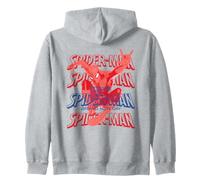 Spider-Man Brand New Day Red And Blue Logo Felpa con Cappuccio