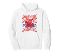 Spider-Man Brand New Day Red And Blue Logo Felpa con Cappuccio