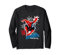 Spider-Man Brand New Day Scrapbook Webs Maglia a Manica