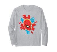 Spider-Man Brand New Day Spidey Sense Mask Maglia a Manica
