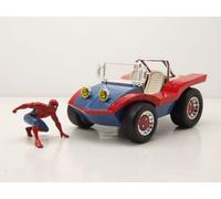 Jada Metallic Buggy con Spiderman Figura 1:24