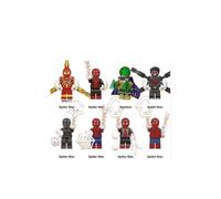 Spider-man Building Blocks Hero Return Supereroe Puzzle Assemblato Building Blocks Minifigure