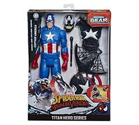 Figura CAPITAN AMERICA MAXIMUM VENOM 30cm TITAN HERO Classic MARVEL Habro