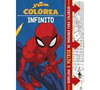 Spider-Man. Colorea infinito: 6 metros de imágenes para colorear
