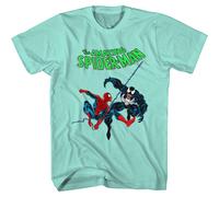 Spider-Man Contro Venom Simbionte Maglietta Adulto Marvel Anni '90