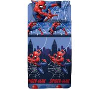 SPIDER MAN DISNEY Completo Letto lenzuola Singolo in Cotone lenzuola federe PRODOTTO UFFICIALE
