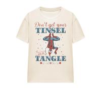 Spider-Man Don't Get Your Tinsel In A Tangle Maglietta Natale Retrò (TV26504)