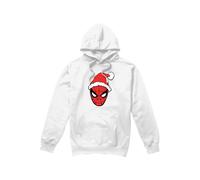 Spider-Man Felpa con Cappuccio Cappello da Babbo Natale Uomo (TV4693)