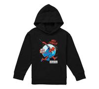 Spider-Man Friendly Neighborhood Wall Crawler Felpa con Cappuccio Da (TV23310)