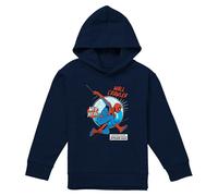 Spider-Man Friendly Neighborhood Wall Crawler Felpa con Cappuccio Da (TV23310)