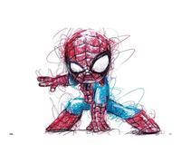 Spider-Man - Fumetto Schizzo Poster - 22x34 - 18976