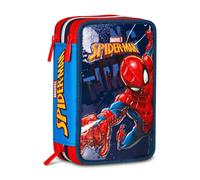 SPIDER-MAN HANG TIME ASTUCCIO 3 ZIP SEVEN 3 Scomparti