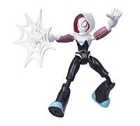 Spider-Man Hasbro, Ghost-Spider Bend And Flex (Action Figure Flessibile 15cm), (E76885X0)