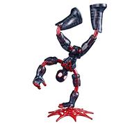 Spider-Man Hasbro Marvel Bend And Flex Missions, Action Figure di Miles Morales Space Mission, Giocattolo Pieghevole in Scala da 15 cm, dai 4 Anni in su, Multicolore