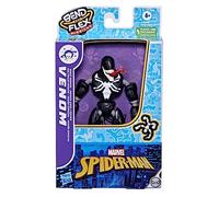 Spider-Man Hasbro Marvel Bend And Flex Missions, Action Figure di Venom Space Mission, Giocattolo Pieghevole in Scala da 15 cm per Bambini dai 4 Anni in su, Multi
