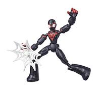 Spider-Man Hasbro, Miles Morales Bend And Flex (Action Figure Flessibile 15cm), (E76875X0)