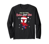 Spider-Man I'm On The Extra Good List Natale Maglia a Manica