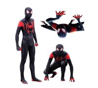Spider Man: Into the Spider-Verse Suit Miles Morales Costume Cosplay