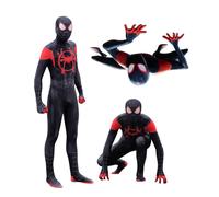 Spider Man: Into the Spider-Verse Suit Miles Morales Costume Cosplay