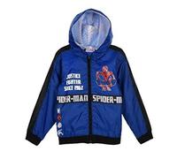 Spider-Man Kids Jacket With Hoodie - Blue - 2-3 Years