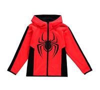 Spider-Man Kids - Miles Morales Unisex Giacca con Cappuccio Rosso 146/152 100% Poliestere